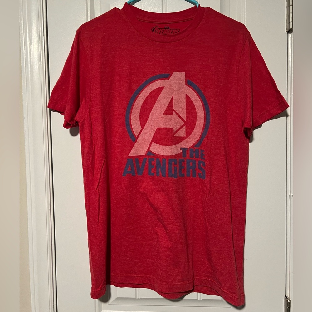 Marvel Red Avengers Logo T-Shirt